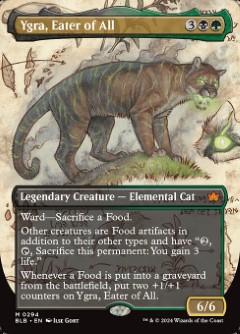 Ygra, Eater of All Bloomburrow Field Notes Art